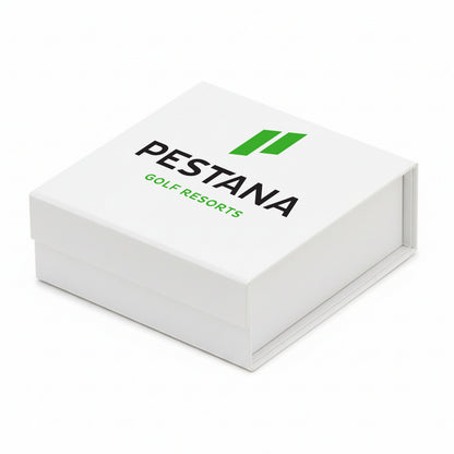 Personalised 9 Golf Ball Gift Set with Custom Branded Box | Corporate Golf Day & Company Logo Gifts