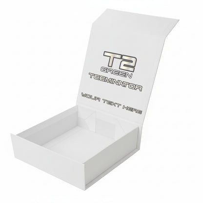 TEEMINATOR: Personalised Branded 9 Golf Ball Set in Customised Box - Novelty Movie Terminator Themed Golfer's Gift, Father's Day, Retirement, Birthday