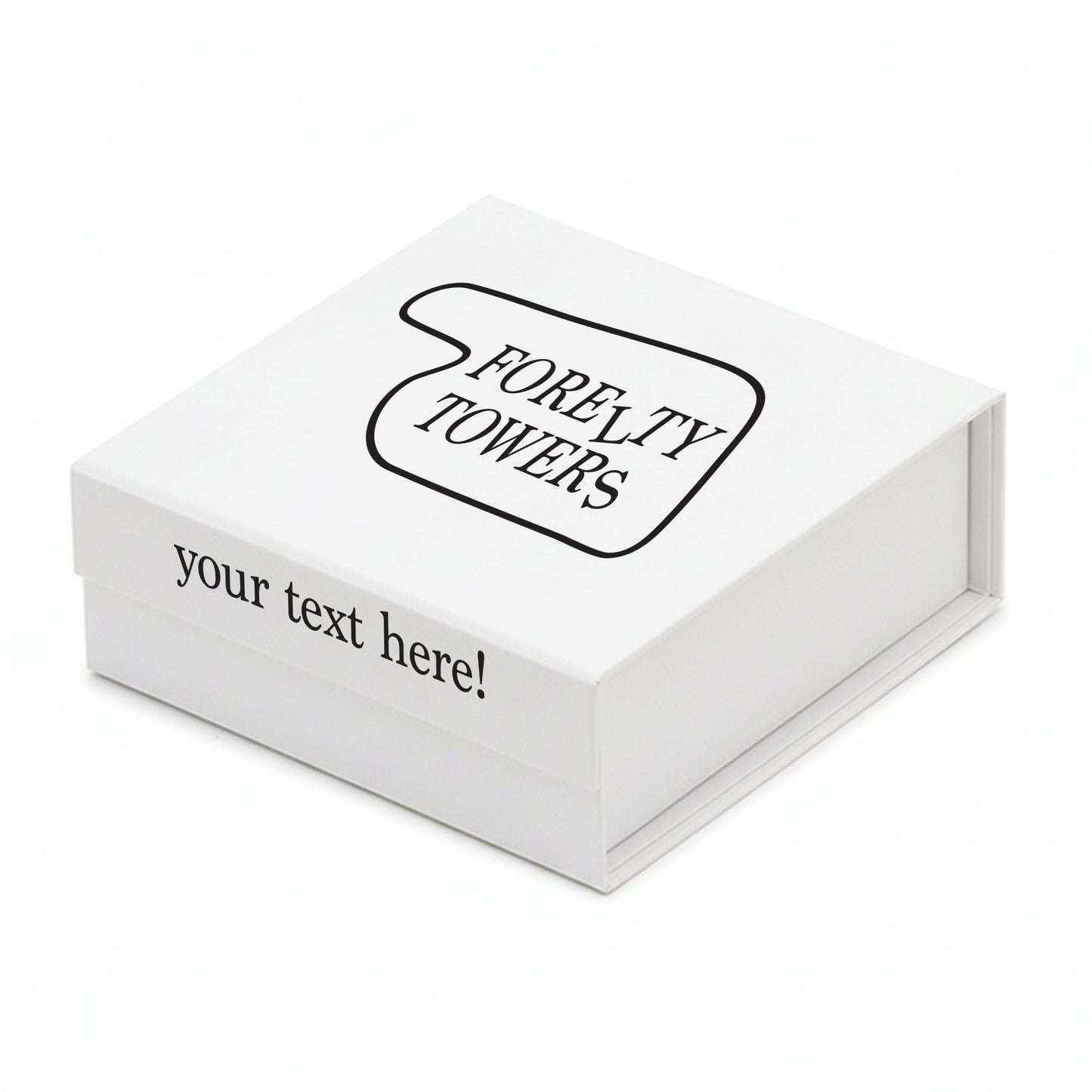 Forelty Towers Themed: Personalised Branded 9 Golf Ball Set in Customised Box - Golfer's Gift, Father's Day, Wedding Favour, Birthday, Fawlty Towers