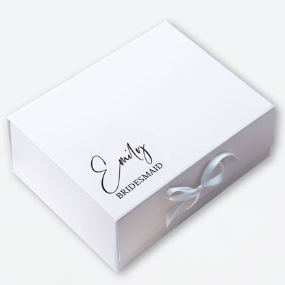 Personalised Keepsake Memory Box Customised - Wedding Favour, Birthday, Valentines, 18th, 21st
