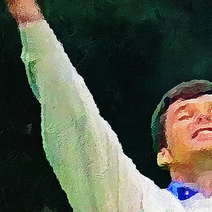 Sir Nick Faldo - US Masters Champion 1990 Eco Canvas
