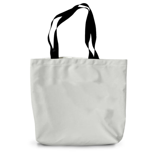 Queen Elizabeth II Commemorative Splatter Artwork Canvas Tote Bag